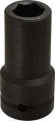 Proto - 1" Drive 1" Deep Impact Socket - 6 Points, 3-3/4" OAL - Top Tool & Supply