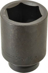 Proto - 1" Drive 2-5/16" Deep Impact Socket - 6 Points, 4-3/4" OAL - Top Tool & Supply