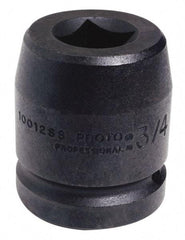 Proto - 1" Drive 35mm Impact Socket - 6 Points, 2-45/64" OAL - Top Tool & Supply