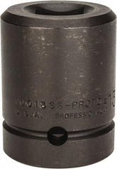 Proto - 1" Drive 13/16" Standard Impact Socket - 4 Points, 2-1/2" OAL - Top Tool & Supply