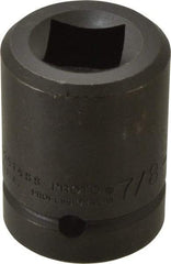 Proto - 1" Drive 7/8" Standard Impact Socket - 4 Points, 2-1/2" OAL - Top Tool & Supply