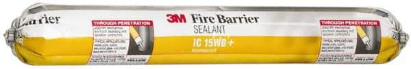 3M - 20 oz Cartridge Yellow Acrylic & Latex Joint Sealant - -20 to 180°F Operating Temp, 10 min Tack Free Dry Time, Series 15WB - Top Tool & Supply