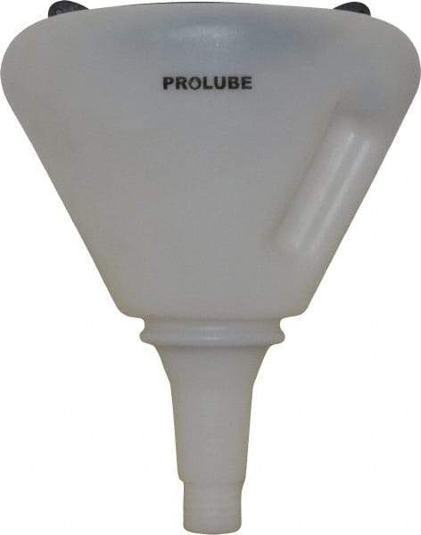 PRO-LUBE - 8" Diam, Spill Proof Funnel - Top Tool & Supply