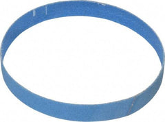 Norton - 1/2" Wide x 12" OAL, 120 Grit, Zirconia Alumina Abrasive Belt - Zirconia Alumina, Fine, Coated, X Weighted Cloth Backing, Series R823 - Top Tool & Supply