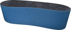 Norton - 6" Wide x 48" OAL, 50 Grit, Zirconia Alumina Abrasive Belt - Zirconia Alumina, Coarse, Coated, Y Weighted Cloth Backing, Dry, Series R821 - Top Tool & Supply