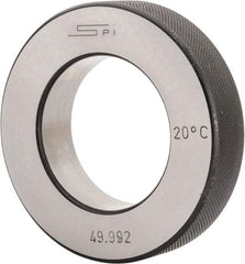 SPI - Micrometer Setting Rings - 4,000 to 50mm, Use with SPI Hole-Mike Series Micrometers - Top Tool & Supply