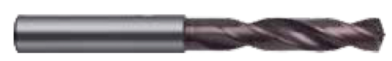 7.1mm Dia. - Carbide HP 3XD Drill-140Â° Point-Coolant-Bright - Top Tool & Supply