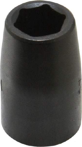 Proto - 1/2" Drive 13mm Standard Impact Socket - 6 Points, 1-1/2" OAL - Top Tool & Supply