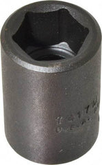 Proto - 1/2" Drive 17mm Standard Impact Socket - 6 Points, 1-1/2" OAL - Top Tool & Supply