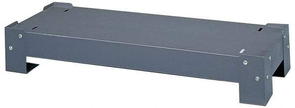 Durham - 12.3" Wide x 5.8" High, Gray Bin Holder - Use with Cabinets 002, 005, 007, 013, 014, 030, 031, 034 - Top Tool & Supply