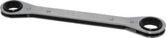 Proto - 3/4" x 7/8" 12 Point Ratcheting Box Wrench - Double End, 9-1/4" OAL, Steel - Top Tool & Supply