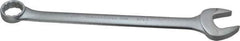 Proto - 1-3/8" 12 Point Offset Combination Wrench - 15° Offset Angle, 18-1/2" OAL, Steel, Satin Finish - Top Tool & Supply