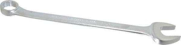 Proto - 1-7/16" 12 Point Offset Combination Wrench - 15° Offset Angle, 19-3/8" OAL, Steel, Satin Finish - Top Tool & Supply