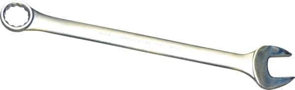 Proto - 1-5/8" 12 Point Offset Combination Wrench - 15° Offset Angle, 23" OAL, Steel, Satin Finish - Top Tool & Supply