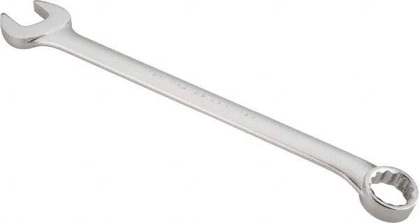 Proto - 1-3/4" 12 Point Offset Combination Wrench - 15° Offset Angle, 25" OAL, Steel, Satin Finish - Top Tool & Supply