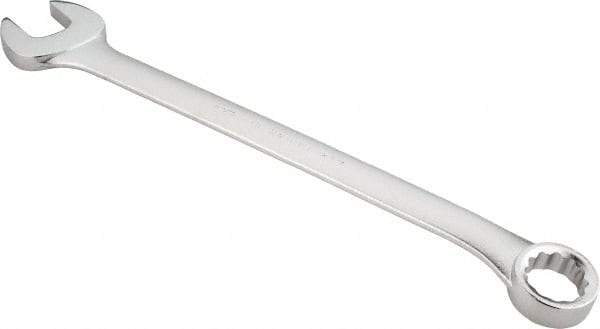 Proto - 2-1/16" 12 Point Offset Combination Wrench - 15° Offset Angle, 29-1/2" OAL, Steel, Satin Finish - Top Tool & Supply