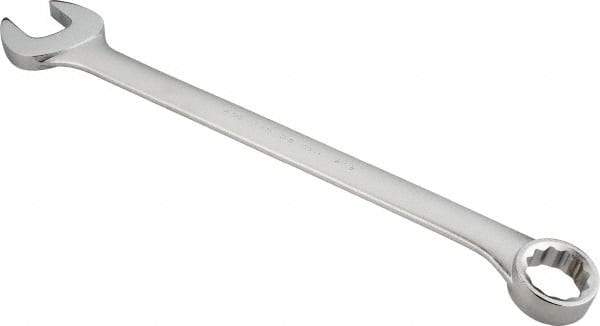 Proto - 2-1/8" 12 Point Offset Combination Wrench - 15° Offset Angle, 29-1/2" OAL, Steel, Satin Finish - Top Tool & Supply