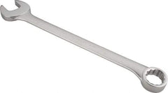 Proto - 2-3/8" 12 Point Offset Combination Wrench - 15° Offset Angle, 31-1/2" OAL, Steel, Satin Finish - Top Tool & Supply