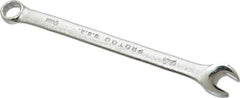 Proto - 9mm 12 Point Offset Combination Wrench - 15° Offset Angle, 5-21/32" OAL, Steel, Satin Finish - Top Tool & Supply