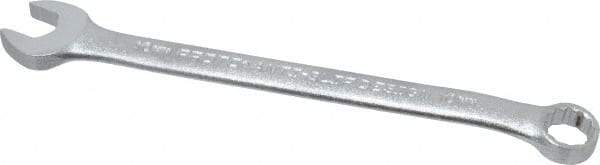 Proto - 10mm 12 Point Combination Wrench - 15° Offset Angle, 6-1/4" OAL, Steel, Satin Finish - Top Tool & Supply