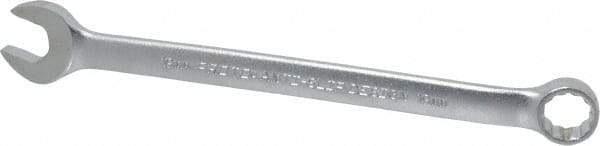 Proto - 19mm 12 Point Offset Combination Wrench - 15° Offset Angle, 11-1/32" OAL, Steel, Satin Finish - Top Tool & Supply