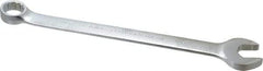 Proto - 23mm 12 Point Combination Wrench - 15° Offset Angle, 12-7/8" OAL, Steel, Satin Finish - Top Tool & Supply