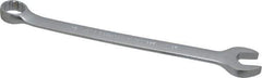 Proto - 28mm 12 Point Combination Wrench - 15° Offset Angle, 14-7/8" OAL, Steel, Satin Finish - Top Tool & Supply