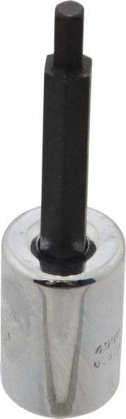 Proto - 3/8" Drive, 5/32" Hex Bit Socket - 2-23/32" OAL, 1-5/8" Bit Length - Top Tool & Supply