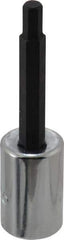 Proto - 3/8" Drive, 3/16" Hex Bit Socket - 2-23/32" OAL, 1-5/8" Bit Length - Top Tool & Supply