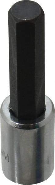 Proto - 3/8" Drive, 10mm Hex Bit Socket - 2-5/8" OAL, 1-5/8" Bit Length - Top Tool & Supply