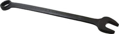 Proto - 1-3/8" 12 Point Offset Combination Wrench - 15° Offset Angle, 18-1/2" OAL, Steel, Black Finish - Top Tool & Supply