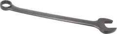 Proto - 1-7/16" 12 Point Offset Combination Wrench - 15° Offset Angle, 19-3/8" OAL, Steel, Black Finish - Top Tool & Supply