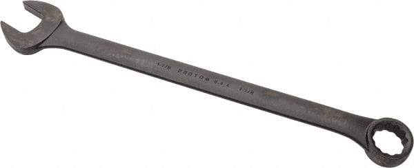 Proto - 1-7/8" 12 Point Offset Combination Wrench - 15° Offset Angle, 28" OAL, Steel, Black Finish - Top Tool & Supply