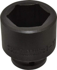 Proto - 3/4" Drive 1-11/16" Standard Impact Socket - 6 Points, 2-5/8" OAL - Top Tool & Supply