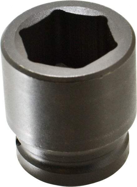 Proto - 3/4" Drive 33mm Standard Impact Socket - 6 Points, 2-11/64" OAL - Top Tool & Supply