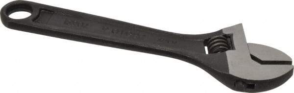 Proto - 15/16" Jaw Capacity, 6" Locking Adjustable Wrench - Steel, Black Finish - Top Tool & Supply