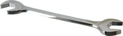 Proto - 1-1/8" Standard Open End Wrench - 11" OAL, Double End, Chrome Finish, 15° & 60° Head Angle - Top Tool & Supply