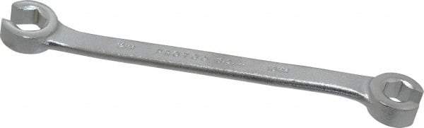 Proto - 10 x 12mm, Chrome Finish, Open End Flare Nut Wrench - 6 Points, 6-15/16" OAL, Steel, Double End Head - Top Tool & Supply