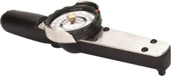 Proto - 1/4" Drive Dial Torque Wrench - 75 In/Lb Torque, 10" OAL, 1 In/Lb Graduation, Fixed Head - Top Tool & Supply