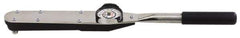 Proto - 1" Drive Dial Torque Wrench - 1,000 Ft/Lb Torque, 74-1/4" OAL, 20 Ft/Lb Graduation, Fixed Head - Top Tool & Supply