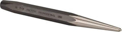 Proto - 11/64" Center Punch - 5-1/4" OAL, Steel - Top Tool & Supply