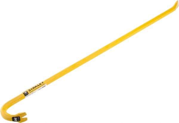 Stanley - 36" OAL Wrecking Bar - 3/4" Wide - Top Tool & Supply