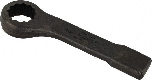 Proto - 41mm 12 Point Striking Box Wrench - Single End, 10-1/8" OAL, Steel - Top Tool & Supply