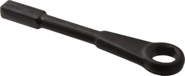 Proto - 1-1/4" 6 Point Striking Box Wrench - Single End, 2" Head Diam, 10-1/4" OAL, Steel, Black Finish - Top Tool & Supply