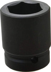 Proto - 1" Drive 1-7/16" Standard Impact Socket - 6 Points, 2-7/16" OAL - Top Tool & Supply