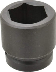 Proto - 1" Drive 1-3/4" Standard Impact Socket - 6 Points, 2-13/16" OAL - Top Tool & Supply