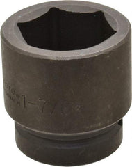 Proto - 1" Drive 1-7/8" Standard Impact Socket - 6 Points, 3" OAL - Top Tool & Supply