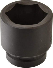 Proto - 1" Drive 2-1/16" Standard Impact Socket - 6 Points, 3-3/32" OAL - Top Tool & Supply