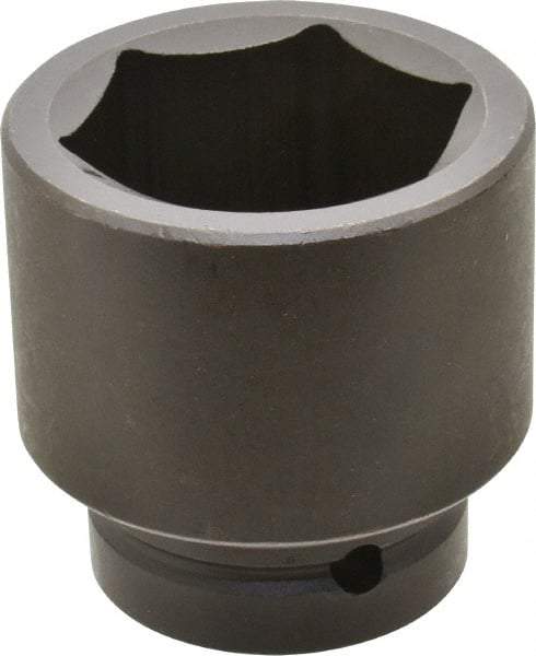 Proto - 1" Drive 2-3/16" Standard Impact Socket - 6 Points, 3-1/8" OAL - Top Tool & Supply