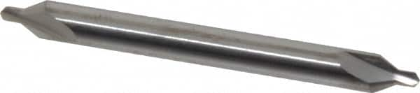 Atrax - #2 Plain Cut 60° Incl Angle Solid Carbide Combo Drill & Countersink - Top Tool & Supply